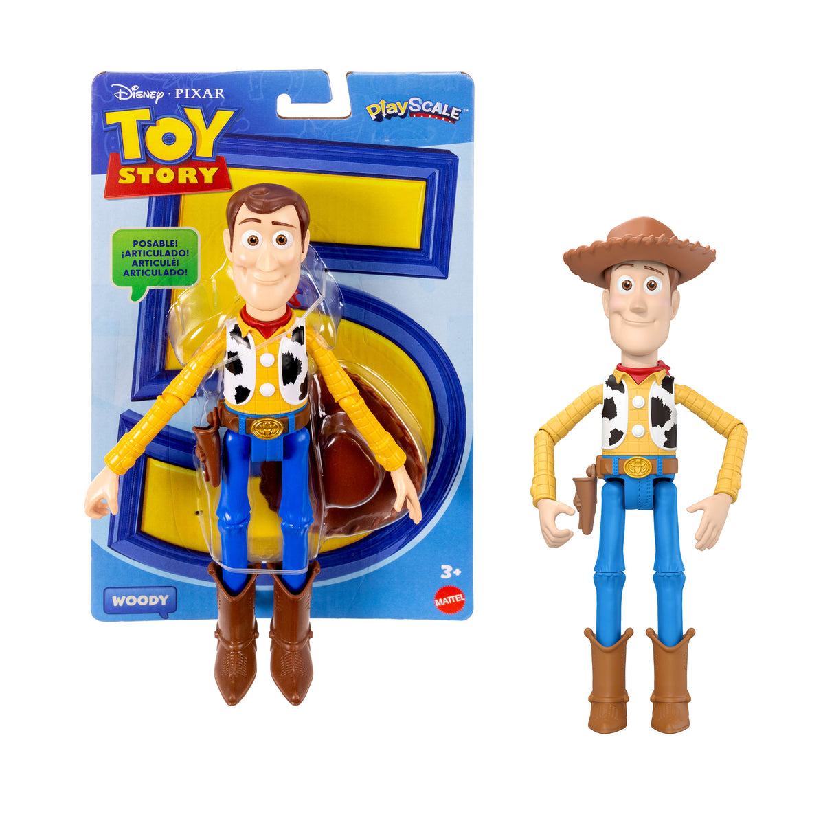 Figurine Woody - 17cm - Disney Pixar - JKV14