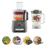 Robot multifonction KENWOOD FDP31.020GY - 2 vitesses + Pulse - 800W - Bol 2,1L + accessoires