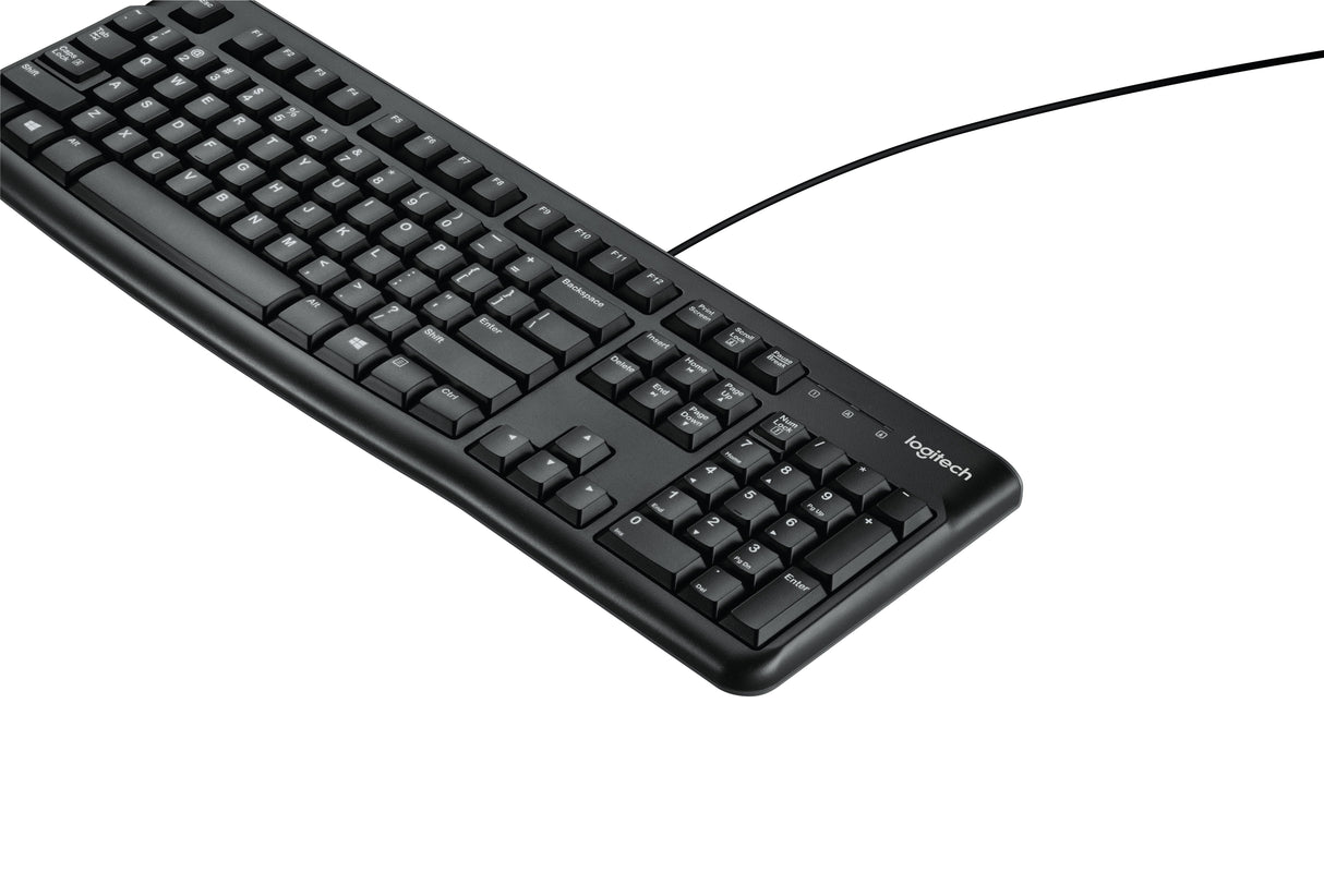 Clavier Logitech K120 Qwerty USB (OEM) (Noir)