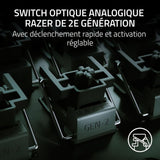 RAZER Huntsman V3 Pro Mini Noir - Clavier Gamer Optique 60%, Switches Analogique
