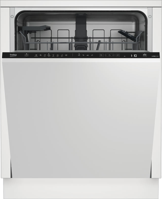 Lave-vaisselle tout intégrable BEKO BDIN18441 - 14 couverts - Induction - L60cm - 42dB - Ouverture automatique