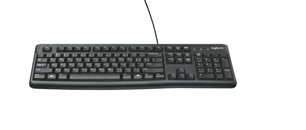 Clavier Logitech K120 Qwerty USB (OEM) (Noir)