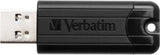 Clé USB 3.2 Verbatim PinStripe - 16Go (Noir)