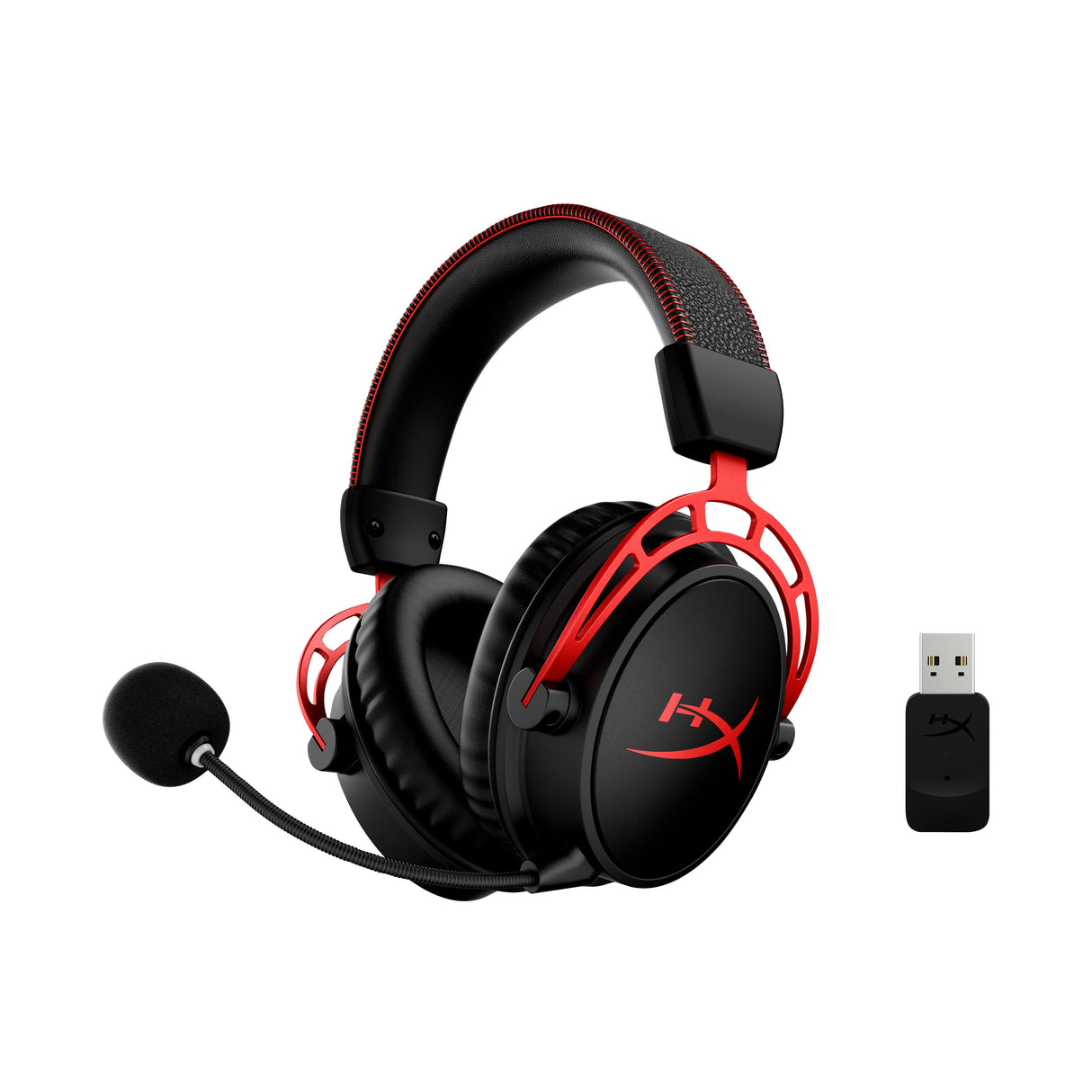 Casque Gamer sans fil HyperX Cloud Alpha (Noir/Rouge)