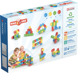 Blocs magnétiques - GEOMAG - Set créatif - 16 pieces - Éducatif - Plastique recyclé - Des 12 mois