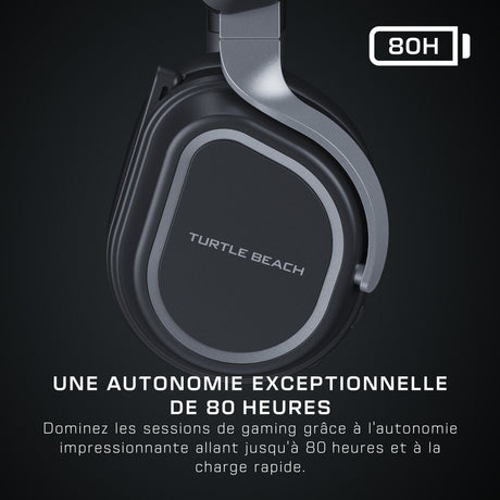 Casque gaming sans fil - Turtle Beach Stealth™ 700P (Gen3) - Noir - PS5, PS4, PC, mobile, 60mm, Bluetooth, 80h