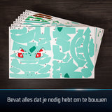 4D Build - Puzzle 3D - Bulbizarre Pokémon - 195 pieces - 24cm - des 12 ans
