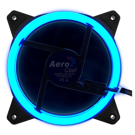 Ventilateur de boitier AeroCool Rev RGB 12cm (Noir)