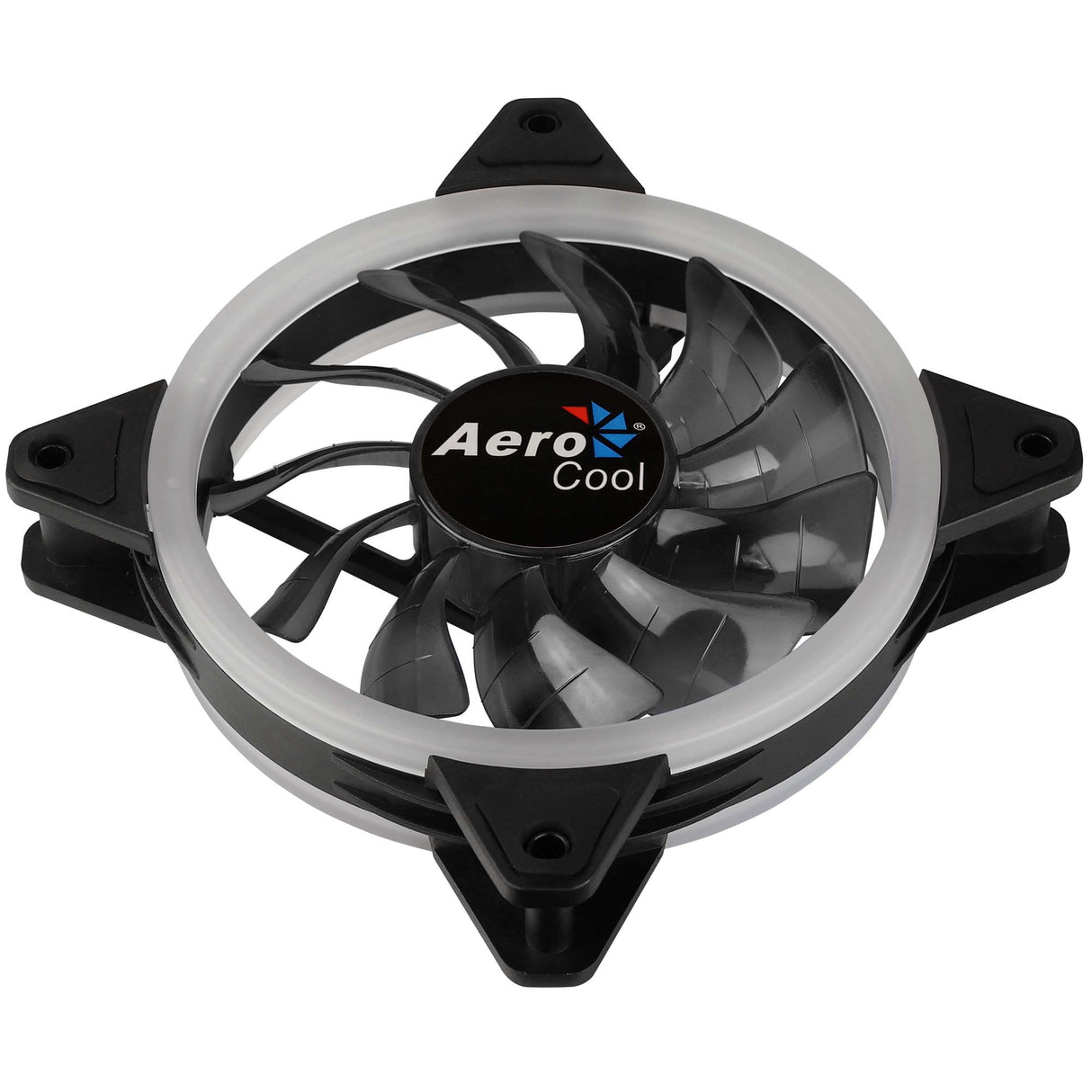 Ventilateur de boitier AeroCool Rev RGB 12cm (Noir)