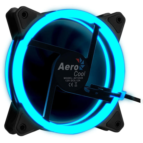 Ventilateur de boitier AeroCool Rev RGB 12cm (Noir)