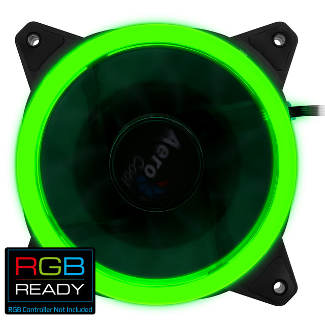 Ventilateur de boitier AeroCool Rev RGB 12cm (Noir)
