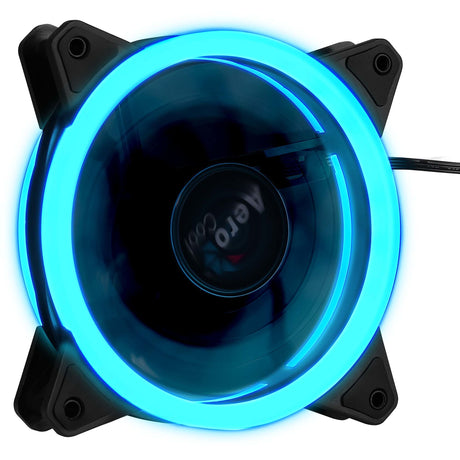 Ventilateur de boitier AeroCool Rev RGB 12cm (Noir)