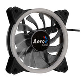 Ventilateur de boitier AeroCool Rev RGB 12cm (Noir)