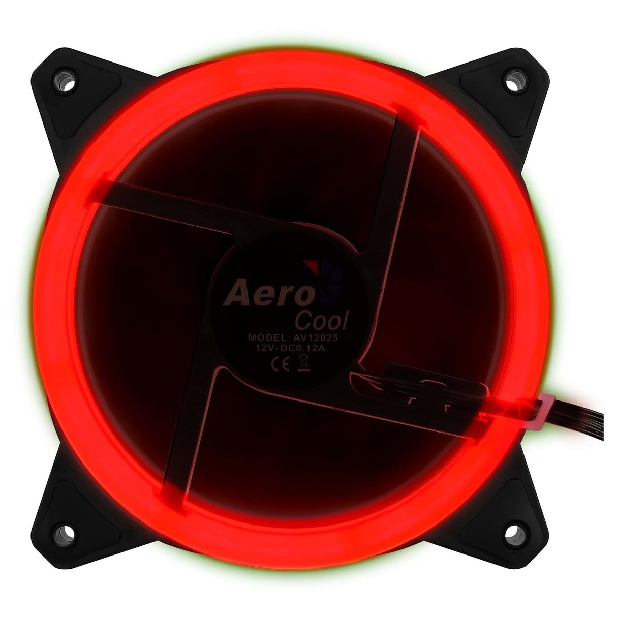 Ventilateur de boitier AeroCool Rev RGB 12cm (Noir)