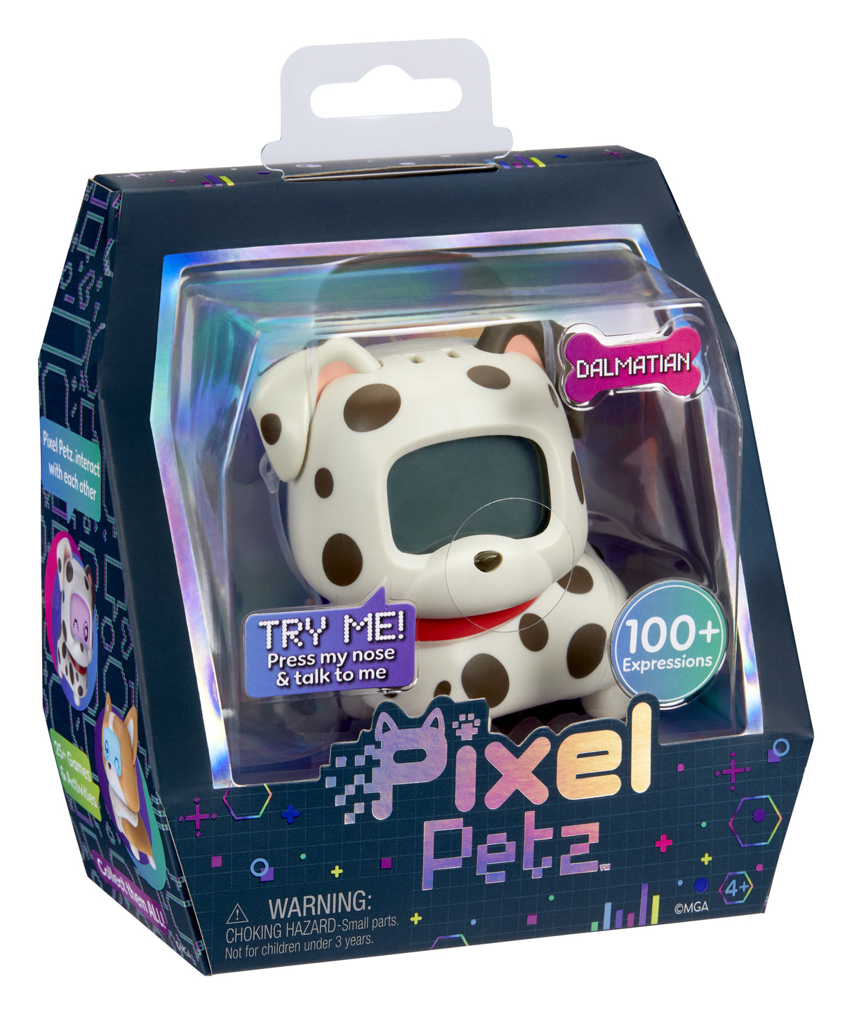 Pixel Petz - Animal virtuel et interactif - Dalmatian - Jeux et activités - Plus de 100 réactions - Des 4ans