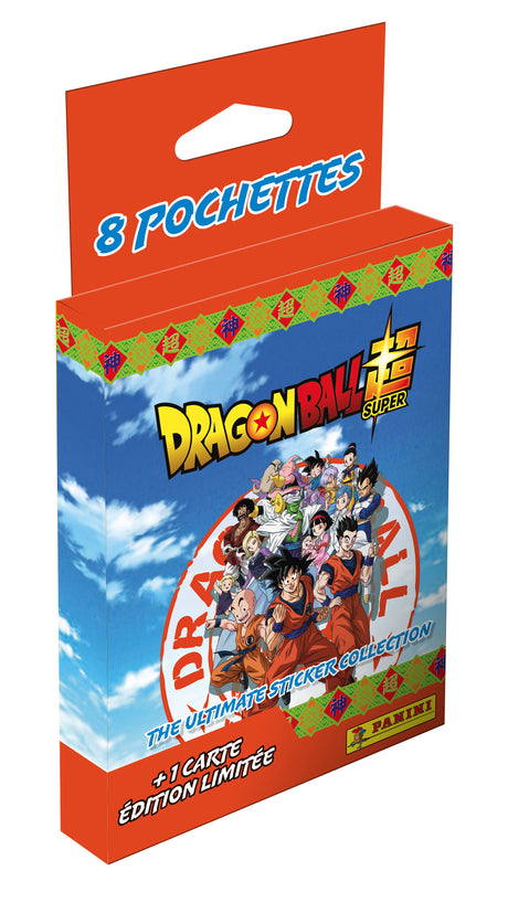 Blister - PANINI - DRAGON BALL SUPER - The ultimate collection - 8 pochettes - 40 stickers