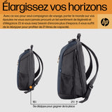 Sac à Dos Ordinateur Portable HP Travel 15,6"max (Noir)