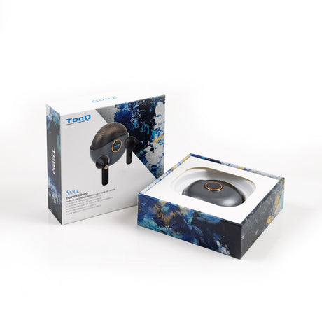 Ecouteurs sans fil Bluetooth TooQ Snail (Noir)