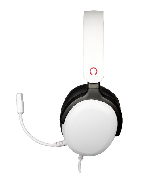 Casque gamer - KONIX - Circum-aural filaire Nexus - Nintendo Switch 2 - Haut-parleurs 40 mm - Micro - Jack 3.5 mm - Blanc
