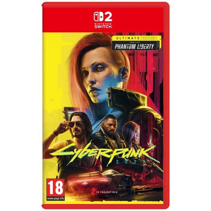 Cyberpunk 2077: Ultimate Edition + Phantom Liberty  Jeu Nintendo Switch 2