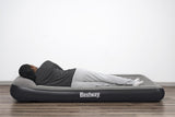 Matelas gonflable - BESTWAY - 671BS - Tritech Queen - 2 places, pompe USB intégrée, 2,03 m x 1,52 m x 30 cm