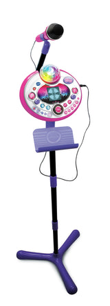 VTECH - Kidi Superstar Lightshow Rose - Micro Karaoké Enfant