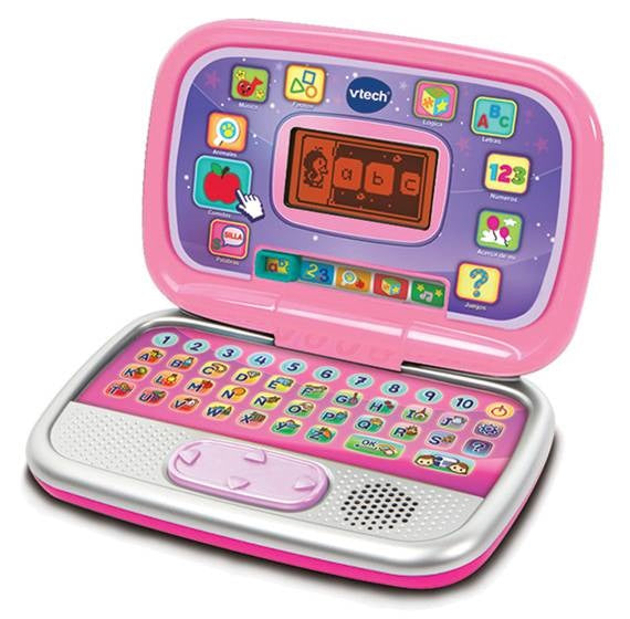 Ordinateur Interactif Enfant - VTECH - Ordi Genius Kid - Rose - 20 activités - Personnalisable
