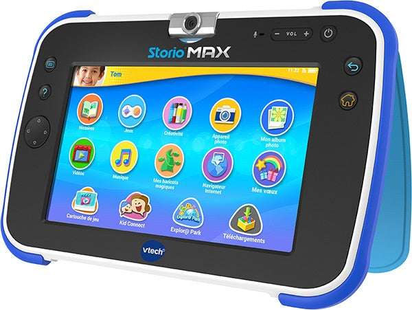 VTECH - Console Storio Max XL 2.0 7 Bleue - Tablette Éducative Enfant