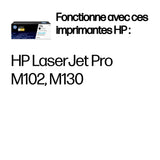 Cartouche d'encre Hp TONER 17A NOIR
