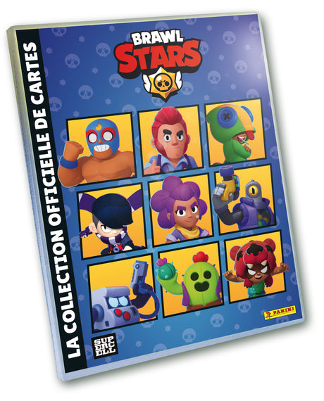 Pack de démarrage - PANINI - BRAWL STARS TC - Classeur + 2 pochettes - 1 carte édition limitée - 16 cartes