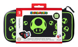 Sacoche de transport - PDP - 1 UP Glow In The Dark - Nintendo Switch - Noir