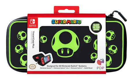 Sacoche de transport - PDP - 1 UP Glow In The Dark - Nintendo Switch - Noir