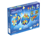 Tuiles magnétiques - GEOMAG - Tiles Gems 4101 - 32 pieces - Formes géométriques - Effet cristal