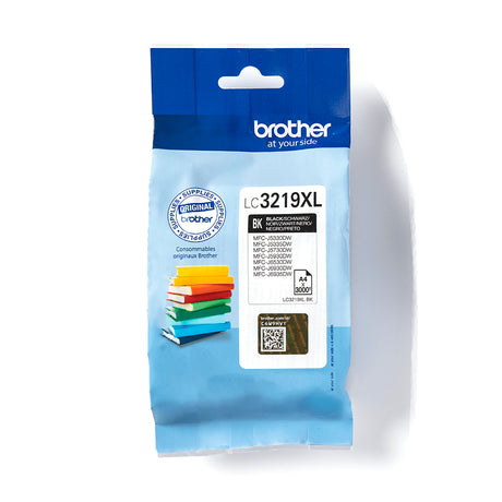 Cartouche d'encre BROTHER LC-3219XLBK noire XL pour imprimante jet d'encre