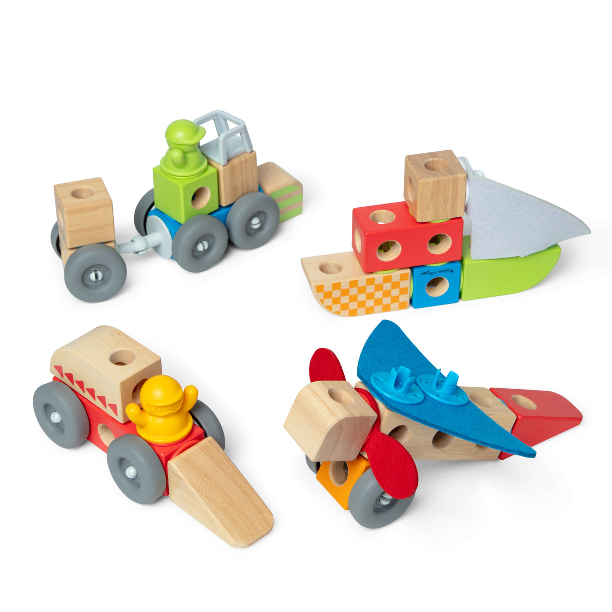 Les Véhicules Melissa And Doug 54 Pieces