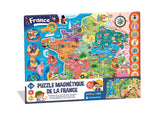 CLEMENTONI - Puzzle magnétique de la France