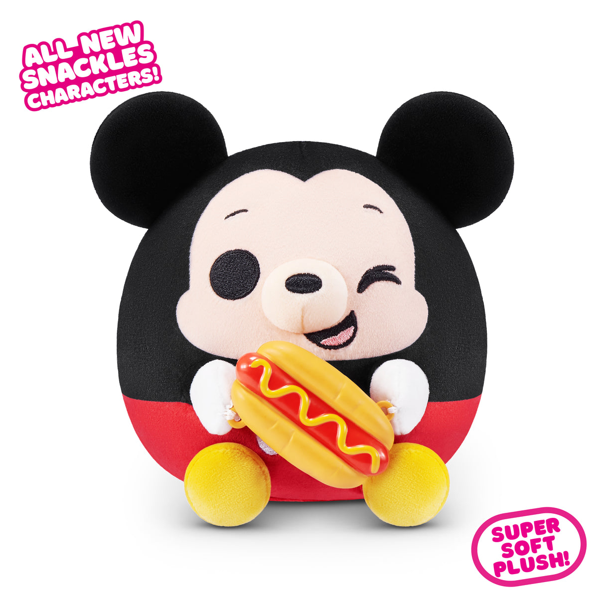 Capsule surprise - Peluche - ZURU - Snackles Disney - Modele aléatoire -13 cm - Des 3 ans