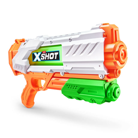 Pistolet ŕ eau - ZURU - X-SHOT Medium Fast-Fill - Remplissage 1 seconde - Portée 9 m - Réservoir 700 ml
