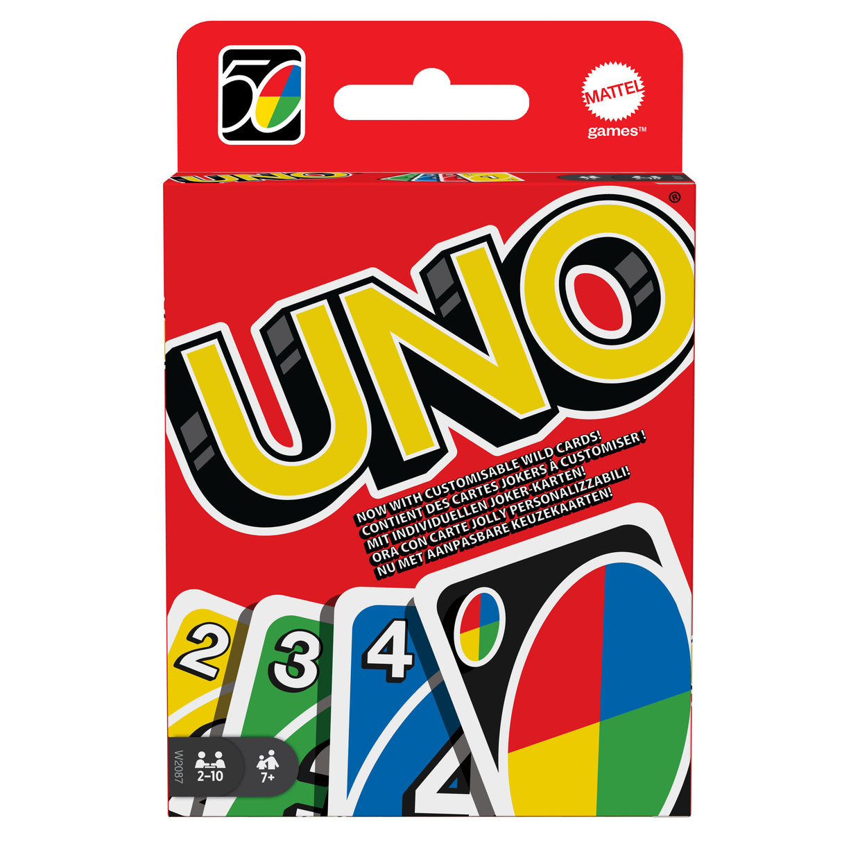 Mattel Games - Uno - Jeu de Cartes Famille - 7 ans et + W2087