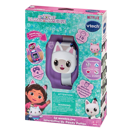 VTECH GABBY ET LA MAISON MAGIQUE - MONTRE-JEU INTERACTIVE DE PANDY PATTES