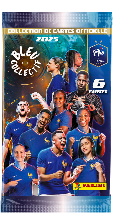 Blister - PANINI - FOOTBALL FEDERATION 2025 TC - 3 pochettes + 1 offerte - 24 cartes