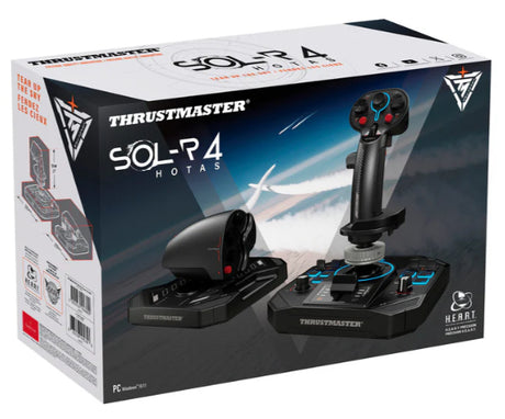 Joystick et de manette des gaz - THRUSTMASTER - Sol-R 4 HOTAS - Technologie HEART