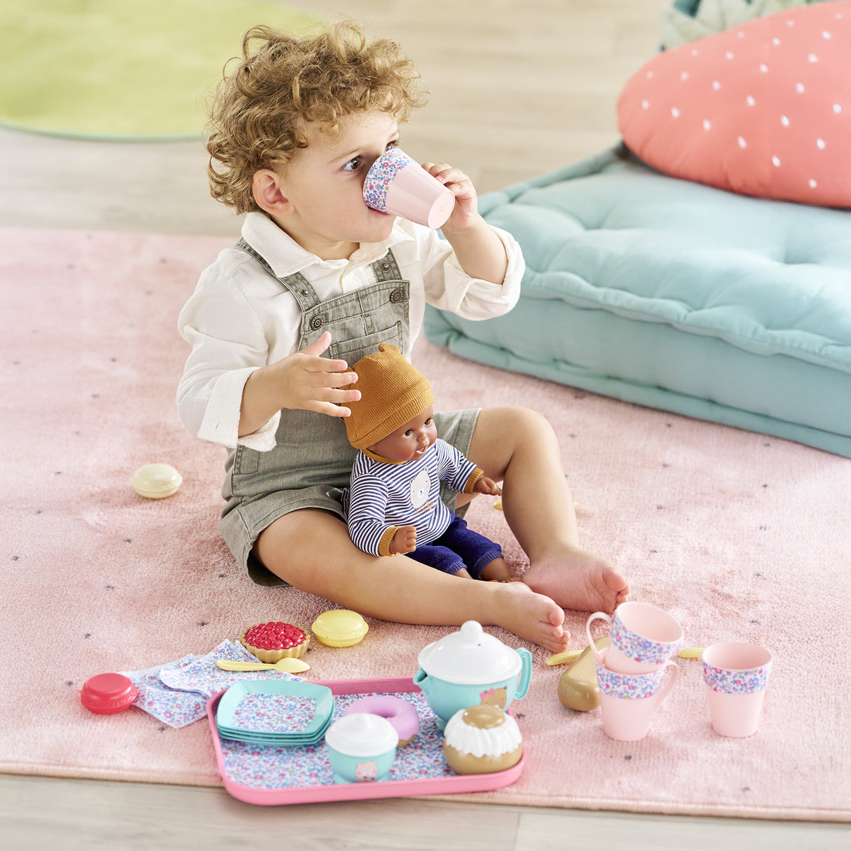 Accessoires poupons - COROLLE - Ma Dinette Thé et Goűter - 30 accessoires - des 18 mois