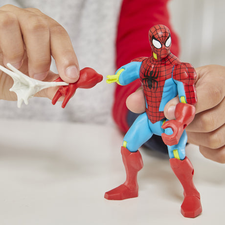 MixMashers SpiderMan, figurine 12 cm personnalisable a mélanger et combiner avec accessoires, Marvel, des 4 ans
