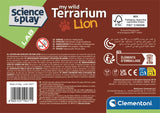 Mini Terrarium - Clementoni - Lion - Jeu de sciences et d'expériences - Des 7 ans - Fabriqué en Italie