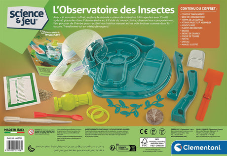 L'observatoire des insectes - Clementoni - Science & Jeu - Jeux Scientifiques