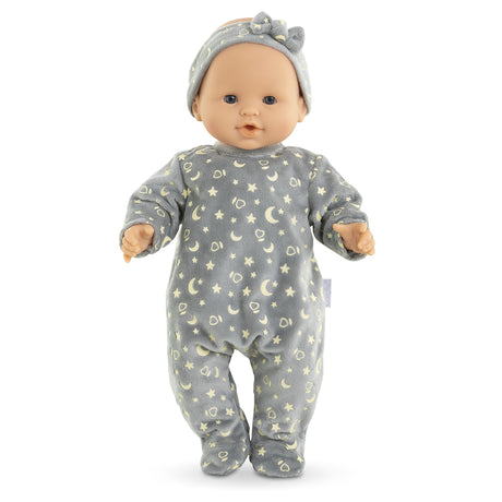Pyjama - Corolle - Brille dans la Nuit - 36 cm - Étoiles phosphorescentes - Facile a enfiler