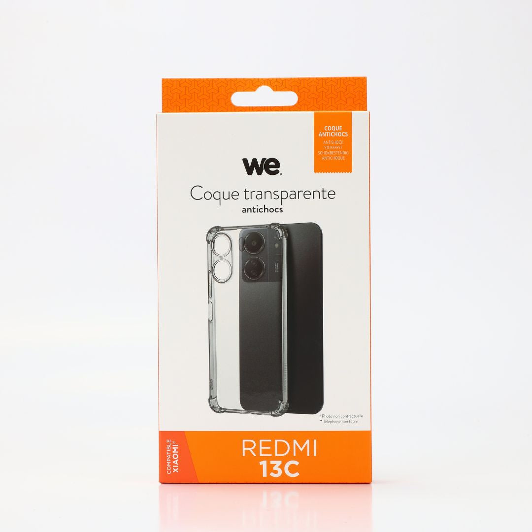 WE Coque de protection TPU XIAOMI REDMI 13C Transparent