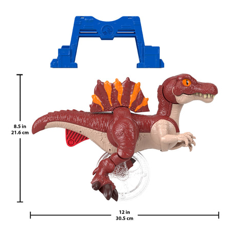 Imaginext Figurines Srint Spino - La Course Du Spinosaure - Fisher-Price Jurassic World : Renaissance - Des 3 ans - JFR24