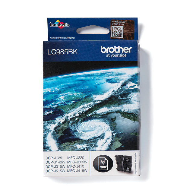 Brother LC985BK Cartouche d'encre Noir